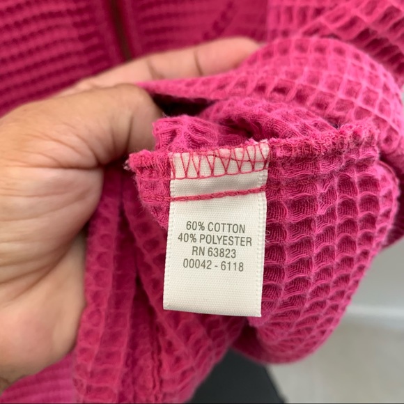 Christopher & Banks Waffle Fabric Vest - Picture 2 of 3